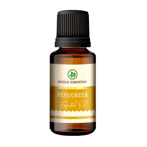 Korus Essential Fenugreek Essential Oil - Therapeutic Grade - Distacart