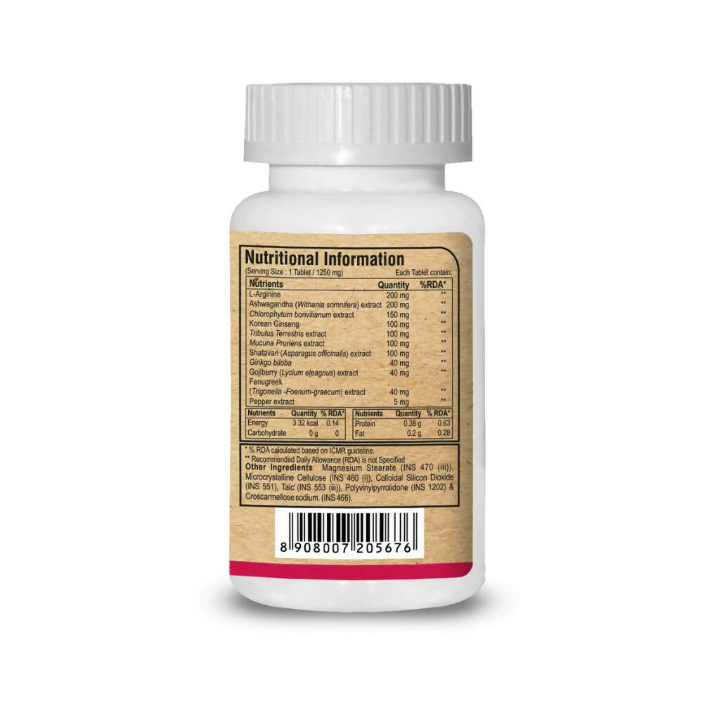 Pure Nutrition Ashwa Ginseng Tablets - Distacart
