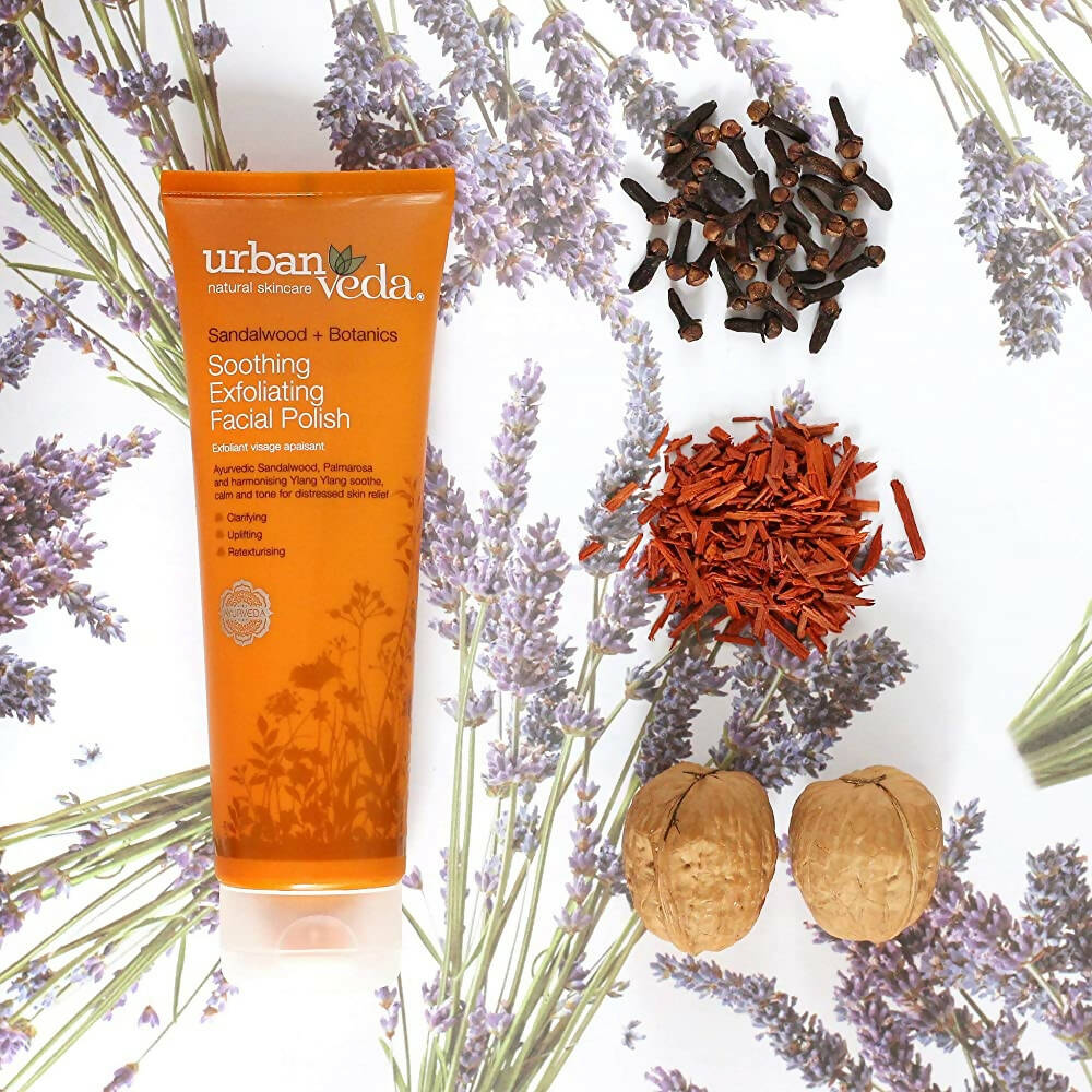 Urban Veda Soothing Exfoliating Facial Polish - Distacart