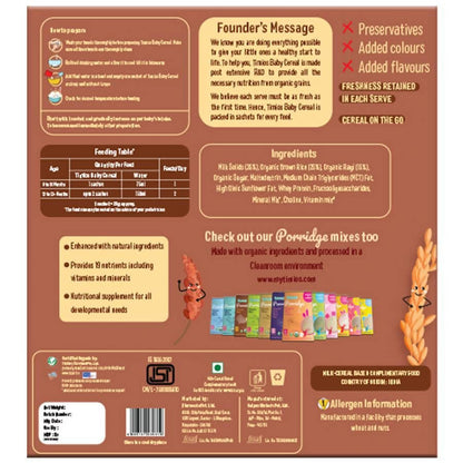 Organic Rice Ragi Baby Cereal