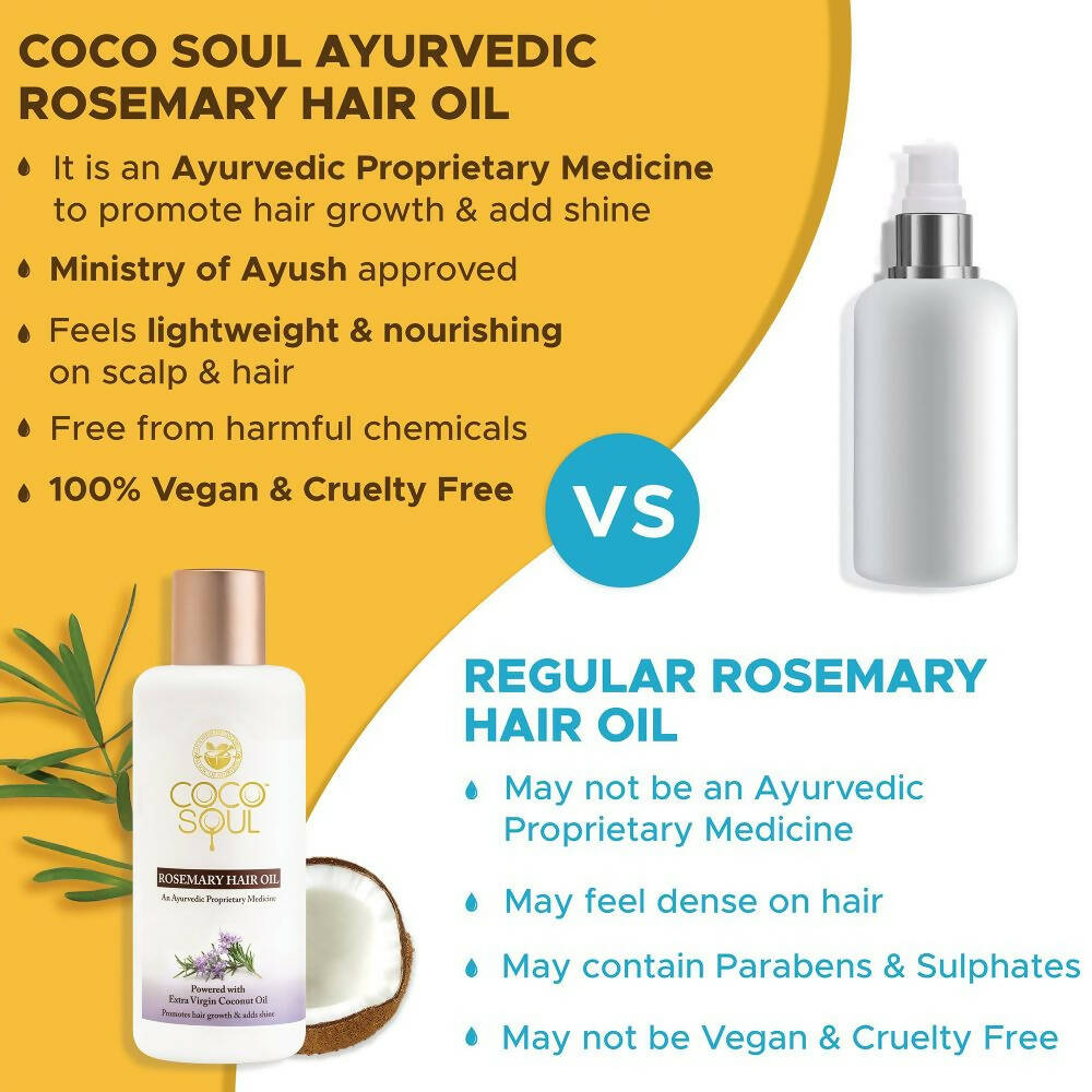 Coco Soul Rosemary Hair Oil - Distacart