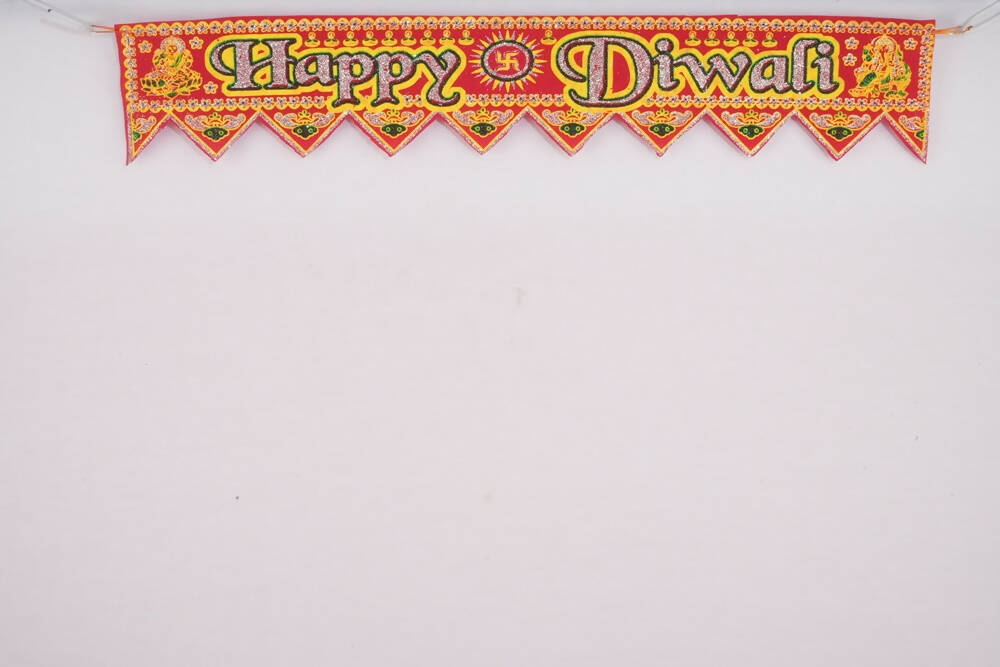 Kundan HandiKrafts Cloth Thoranna (Happy Diwali) - Distacart