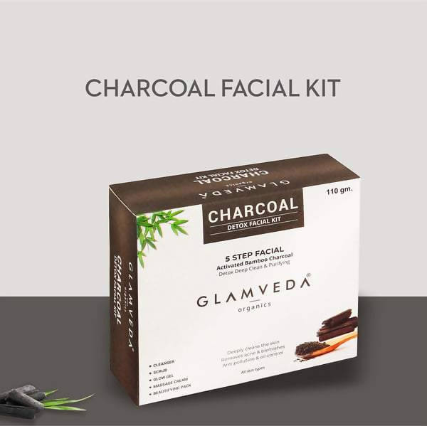 Glamveda Charcoal Purifying & Detox Facial Kit