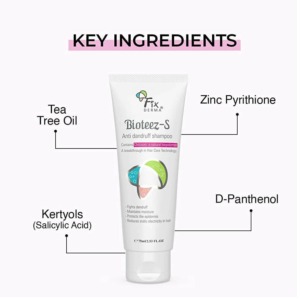 Fixderma Bioteez-S Anti Dandruff Shampoo - Distacart
