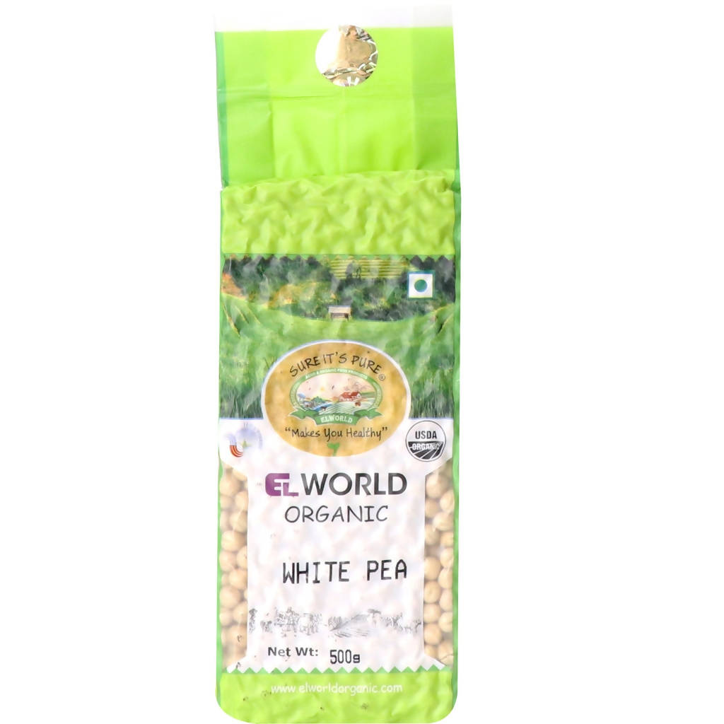 El World Organic White Peas - Distacart