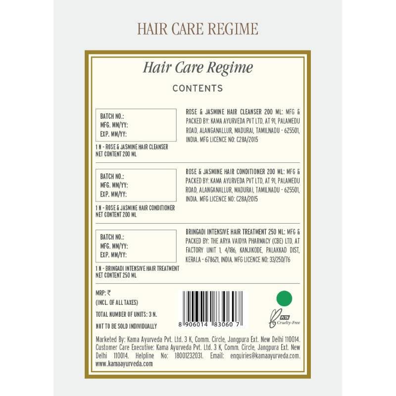 Kama Ayurveda Hair Care Regime Combo - Distacart