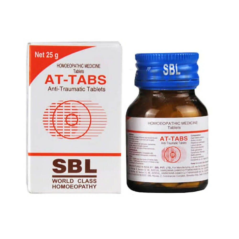 SBL Homeopathy AT-Tabs Ant - Traumatic Tablets - Distacart