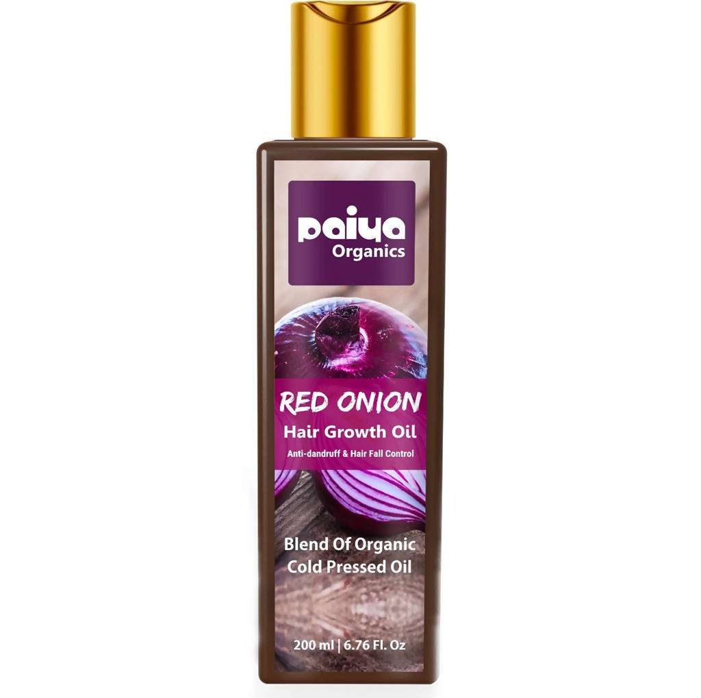 Paiya Organics Red Onion Oil For Hair Growth - Distacart
