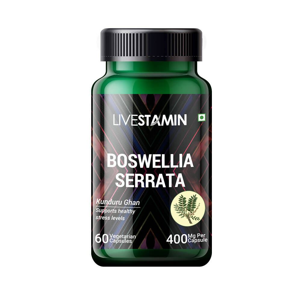 Livestamin Boswellia Serrata Capsules - Distacart