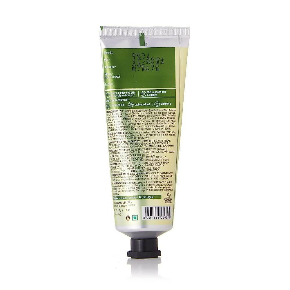 Fabessentials Avacado Lychee Hand Cream - Distacart