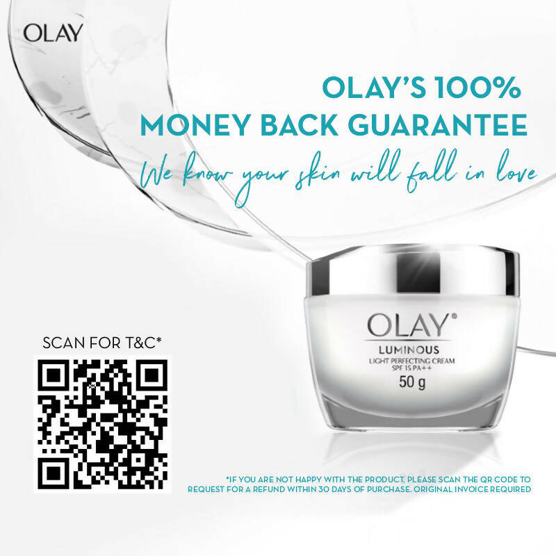 Olay Luminous Niacinamide Face Cream SPF 15 PA++ For Clear & Even Skin - Distacart