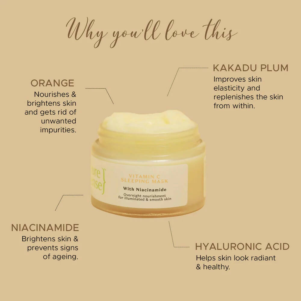 PureSense Vitamin C Sleeping Mask - Distacart