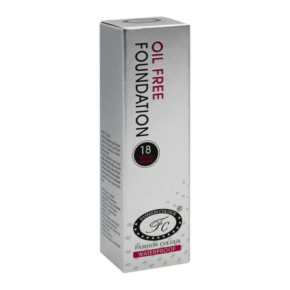 Fashion Colour Oil Free Waterproof Foundation-02 Honny Bisque (Medium To Dark) - Distacart