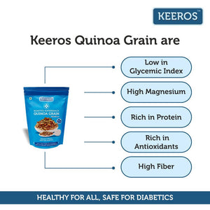 Keeros Quinoa Grain Super Snack (Sugar Free)