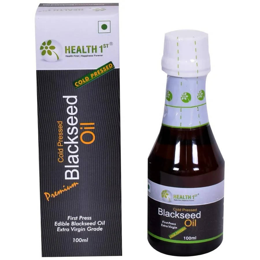 Health 1st Cold Pressed Black Seed Oil - Distacart