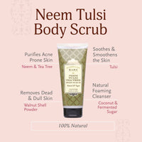 Thumbnail for Kama Ayurveda Neem Tulsi Tea Tree Body Scrub - Distacart