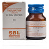 SBL Homeopathy Oleum Jecoris Trituration Tablets - Distacart