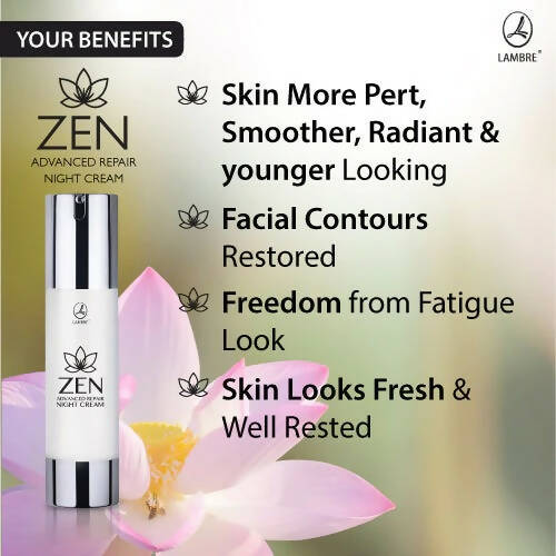 Lambre Zen Night Advanced Repair Night Cream - Distacart