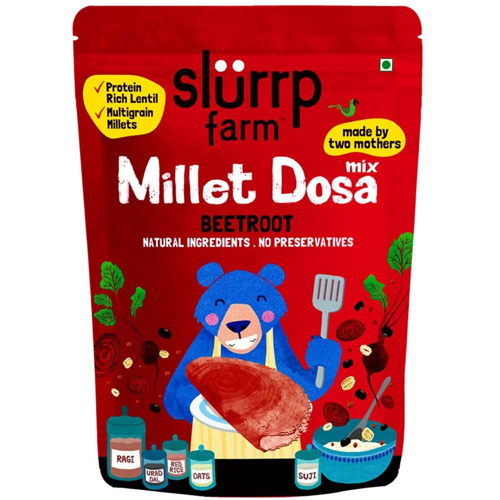 Slurrp Farm Beetroot Multigrain Millet Dosa Mix