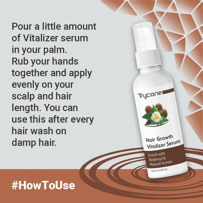 Trycone Hair Growth Vitalizer Serum - Distacart