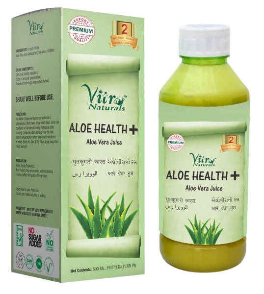Vitro Naturals Aloe Health + Aleovera Juice - Distacart