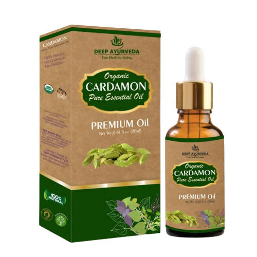 Deep Ayurveda Cardamom Pure Essential Oil - Distacart