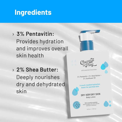 Chemist At Play Dry-Very Dry Skin Body Lotion - Distacart