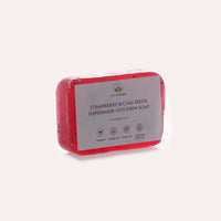 Thumbnail for PrakritPurity Strawberry & Chia Seeds Handmade Glycerin Soap - Distacart