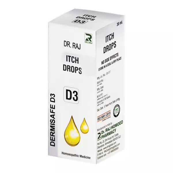 Dr. Raj Homeopathy Dermisafe D3 Drops