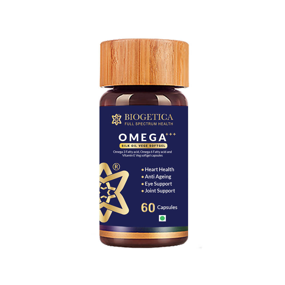 Omega+++ Silk Oil Vege Softgel Capsules