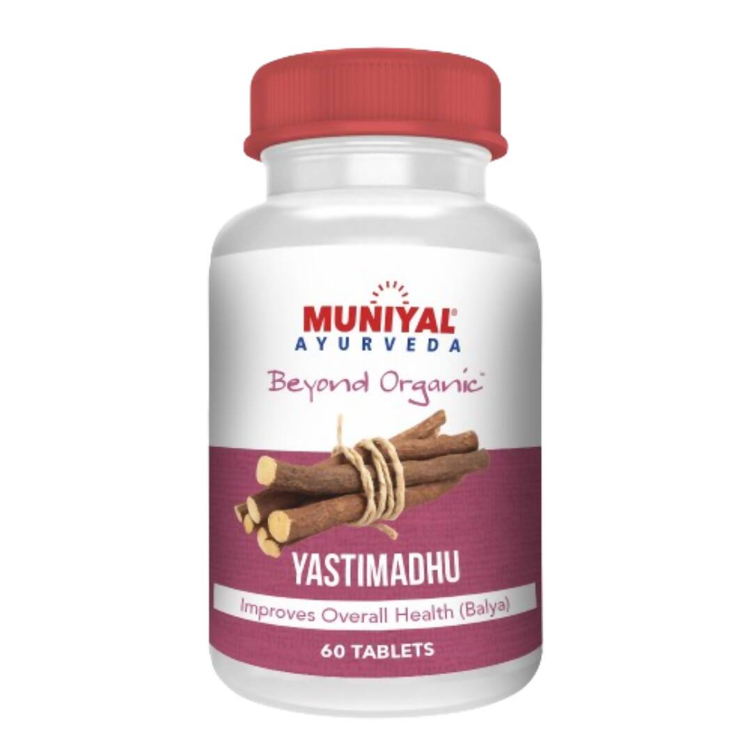 Muniyal Ayurveda Yashtimadhu Tablets - Distacart