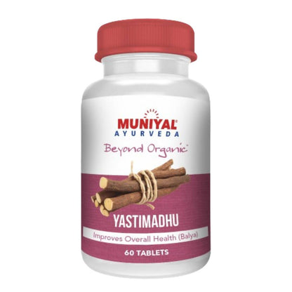 Muniyal Ayurveda Yashtimadhu Tablets - Distacart