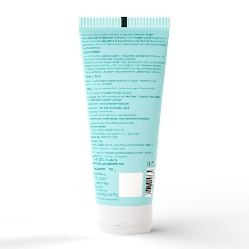 HK Vitals Vitamin E Moisturizer - Distacart