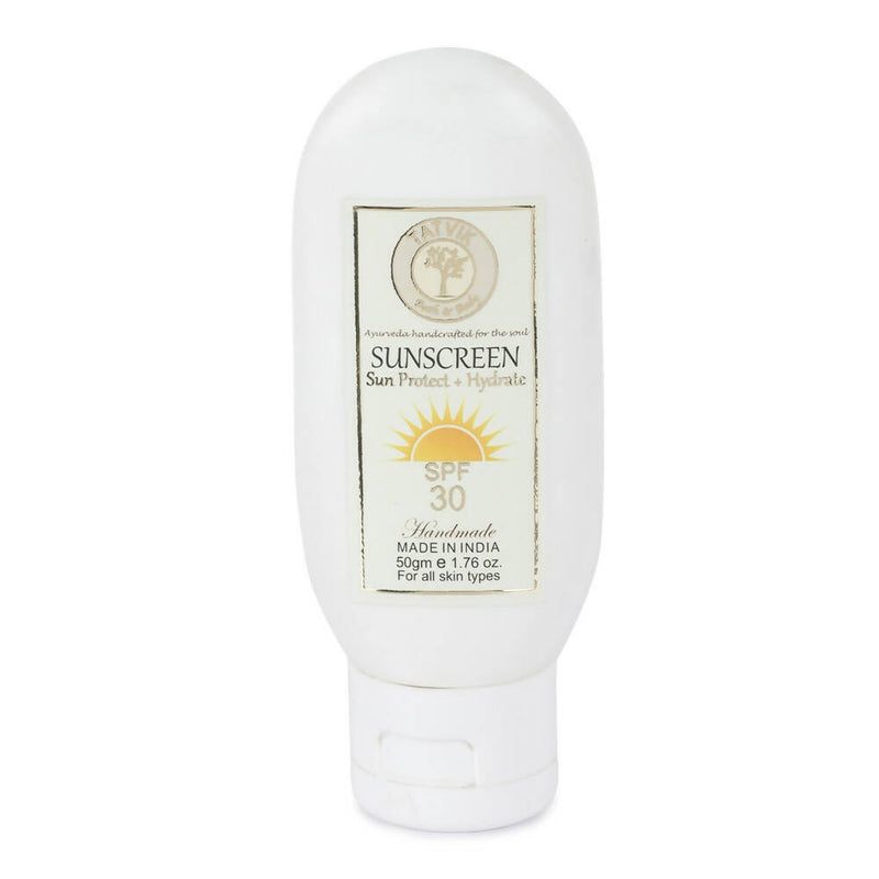 Tatvik Ayurveda Sunscreen Sun Protect &amp; Hydrate SPF 30 - Distacart