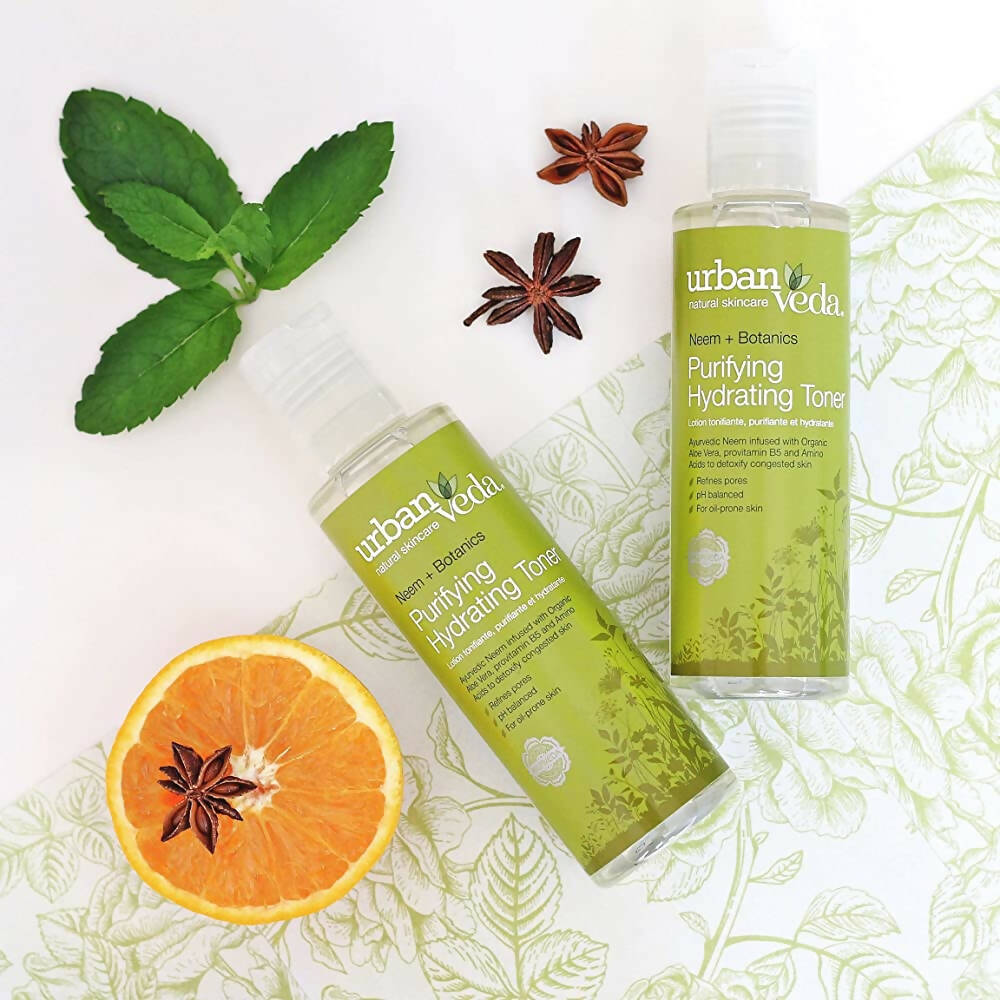Urban Veda Purifying Hydrating Toner - Distacart
