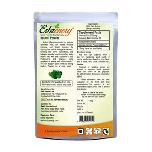 Erbzenerg Organic Brahmi Leaf Powder - Distacart