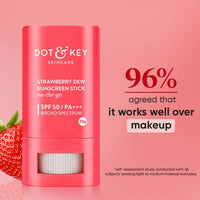 Thumbnail for Dot & Key Strawberry Dew SPF 50 Sunscreen Stick - Distacart