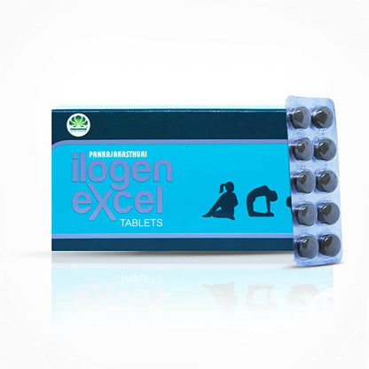Pankajakasthuri Ilogen Excel Tablets - Distacart