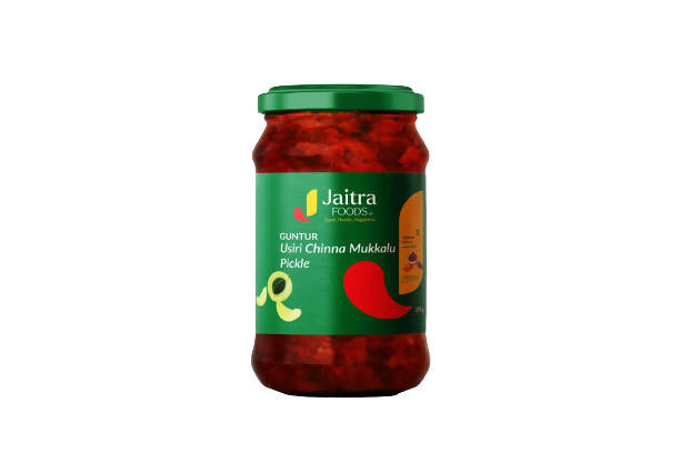 Jaitra Foods Guntur Usiri Chinna Mukkalu Pickle - Distacart