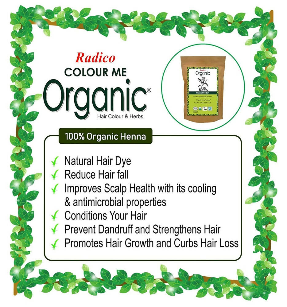 Buy Radico Organic Henna Powder Online at Best Price Distacart