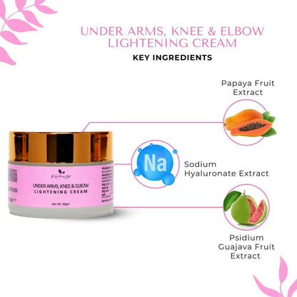 The Wellness Shop Under Arms, Knee and Elbow Lightening Cream - Distacart