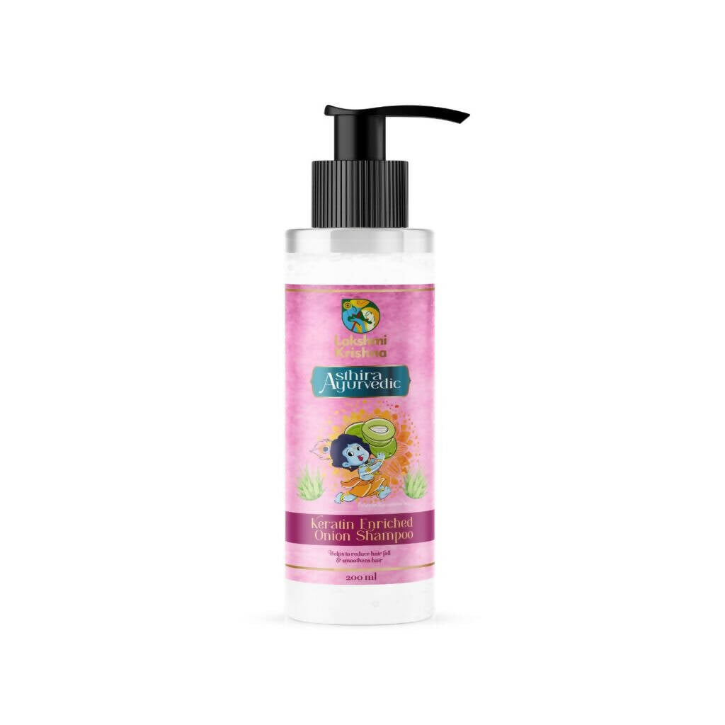 Lakshmi Krishna Keratin Enriched Onion Shampoo - Distacart