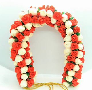 Orange Flower Mogra Gajra