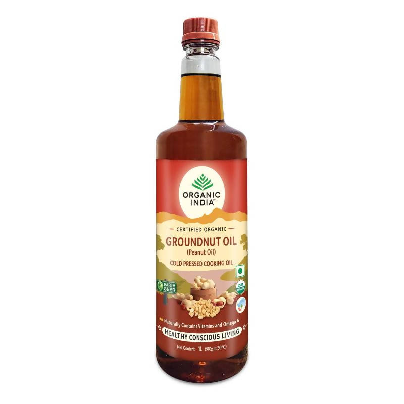 Organic India Groundnut Oil (Peanut Oil)