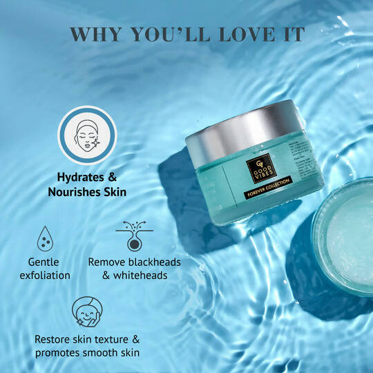 Good Vibes Aqua & Sea Mineral Hydration Booster Face Scrub - Distacart