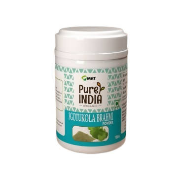 MRT Organics Pure India Gotukola Brahmi Powder - Distacart