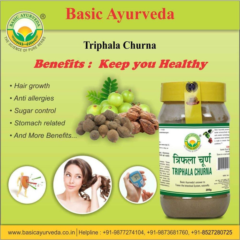 Basic Ayurveda Triphala Churna Benefits