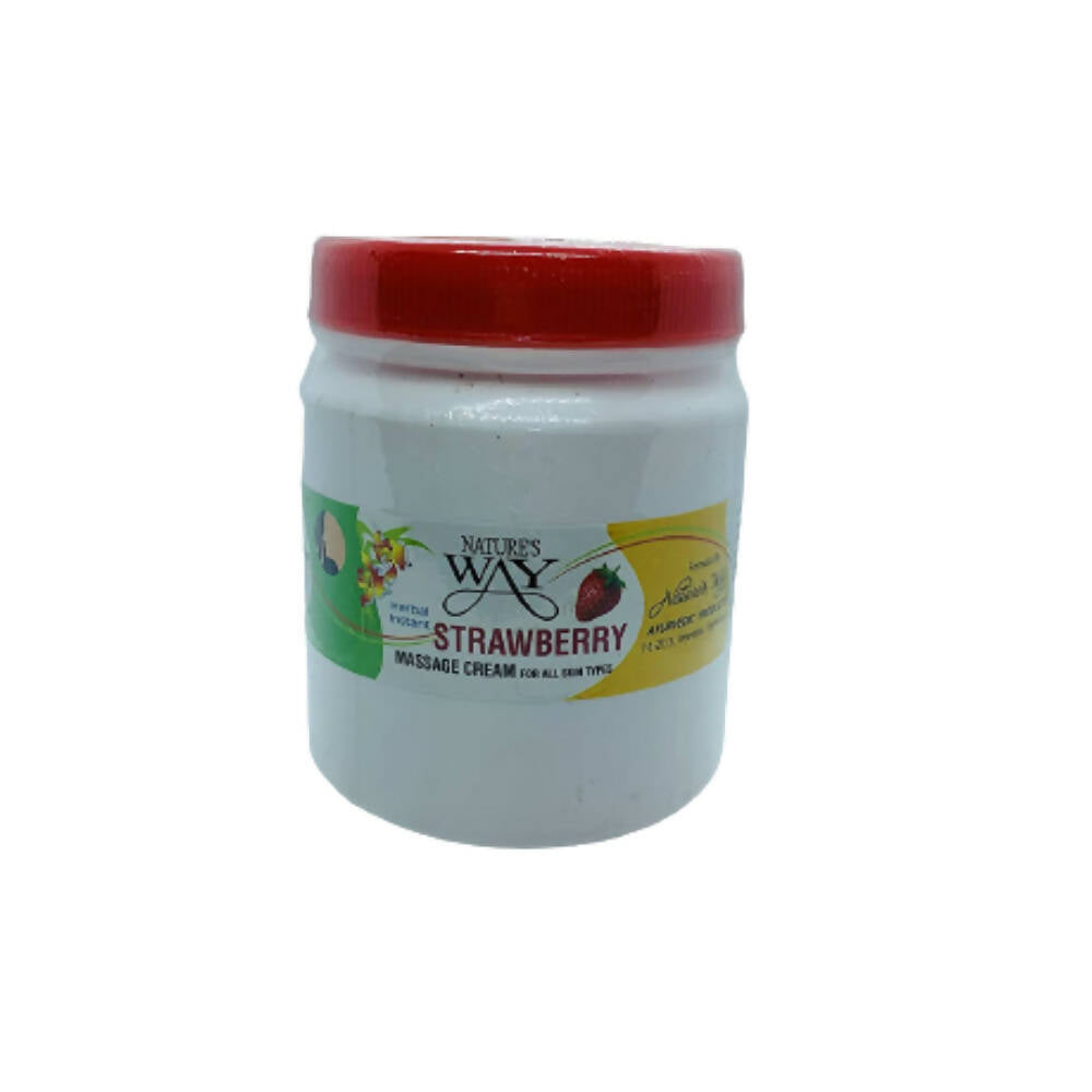 Nature's Way Strawberry Massage Cream - Distacart
