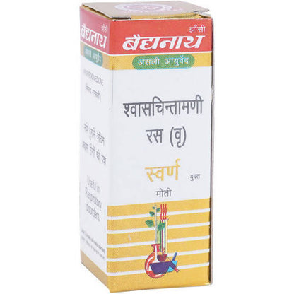 Baidyanath Swas Chintamani Ras (VR.) With Gold Tablets