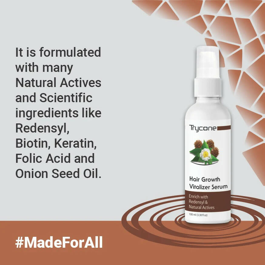 Trycone Hair Growth Vitalizer Serum - Distacart
